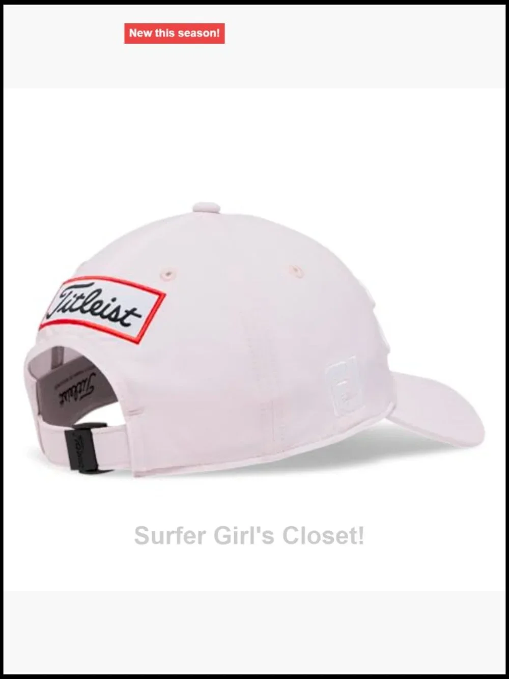 4-Way Stretch Performance Golf Hat with UPF 50+ Moisture Wicking